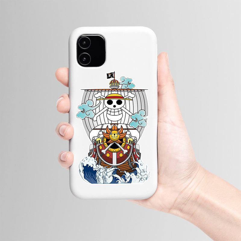 استیکر لپ تاپ و موبایل بووم طرح Anime One Piece مدل Sunny کد TR127