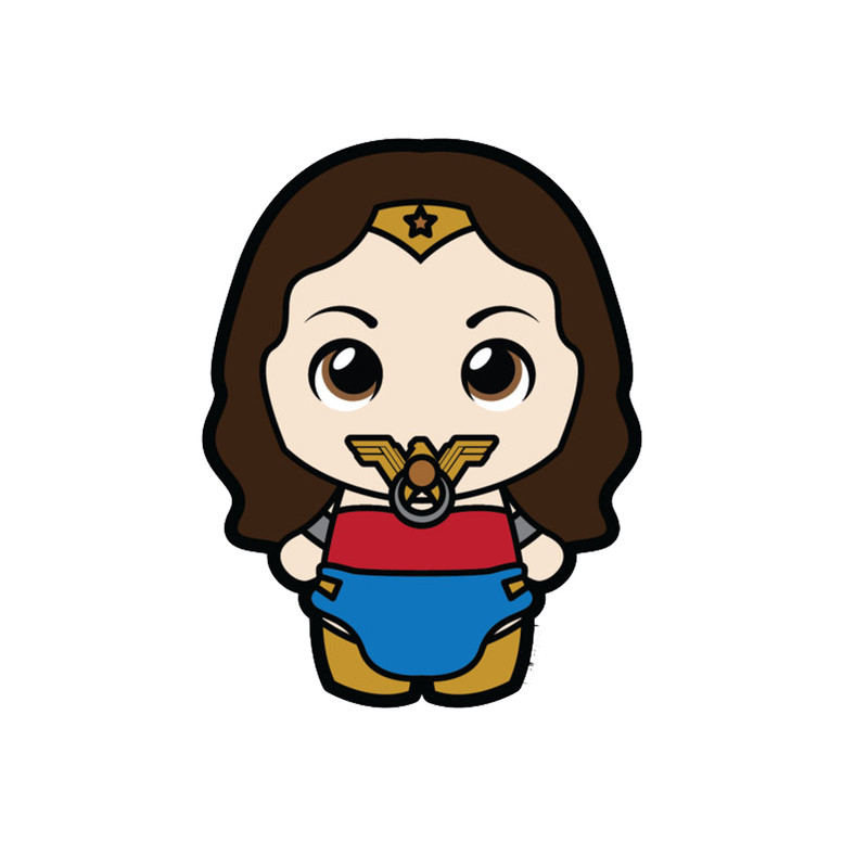استیکر لپ تاپ طرح Wonderwoman Dc Comics کد STL944