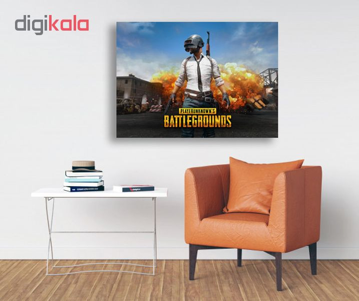 تابلو شاسی گالری استاربوی طرح بازی PubG مدل Amazing Game 3