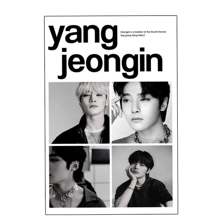 پوستر مدل استری کیدز Stray kids طرح جونگین Jeongin کد 771