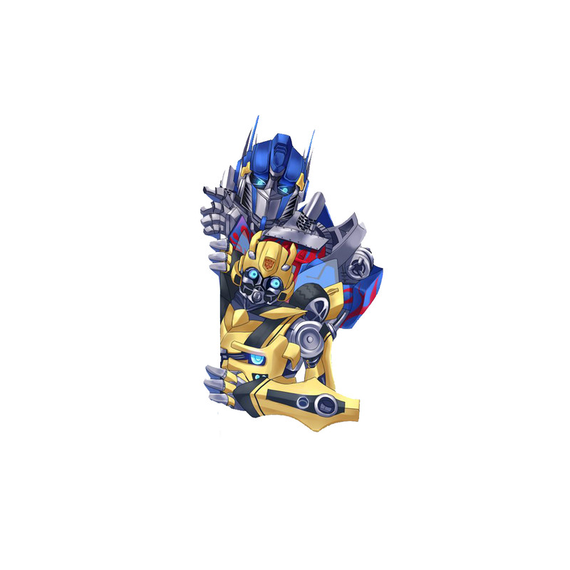 استیکر لپ تاپ و موبایل مدل سریال طرح تبدیل شوندگان Transformers کد 4125