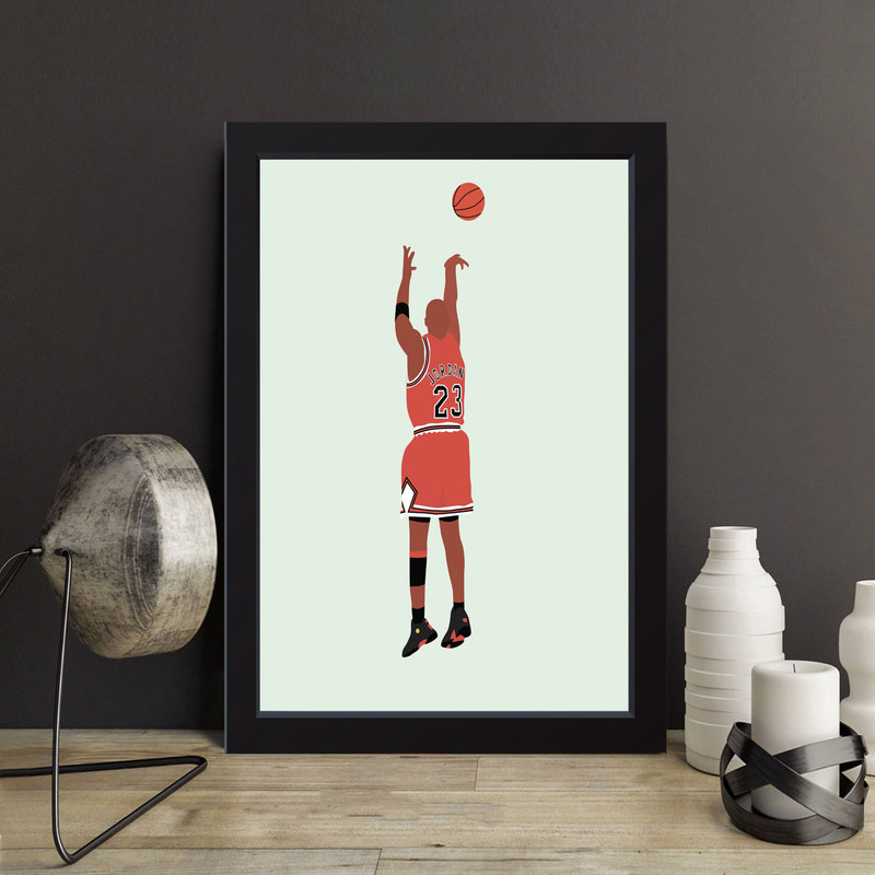 تابلو مدل Minimall michel jordan مایکل جردن کدS1651-b