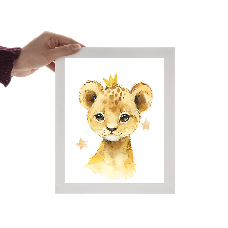 تابلو کودک مدل Safari Animals03 بسته 3 عددی