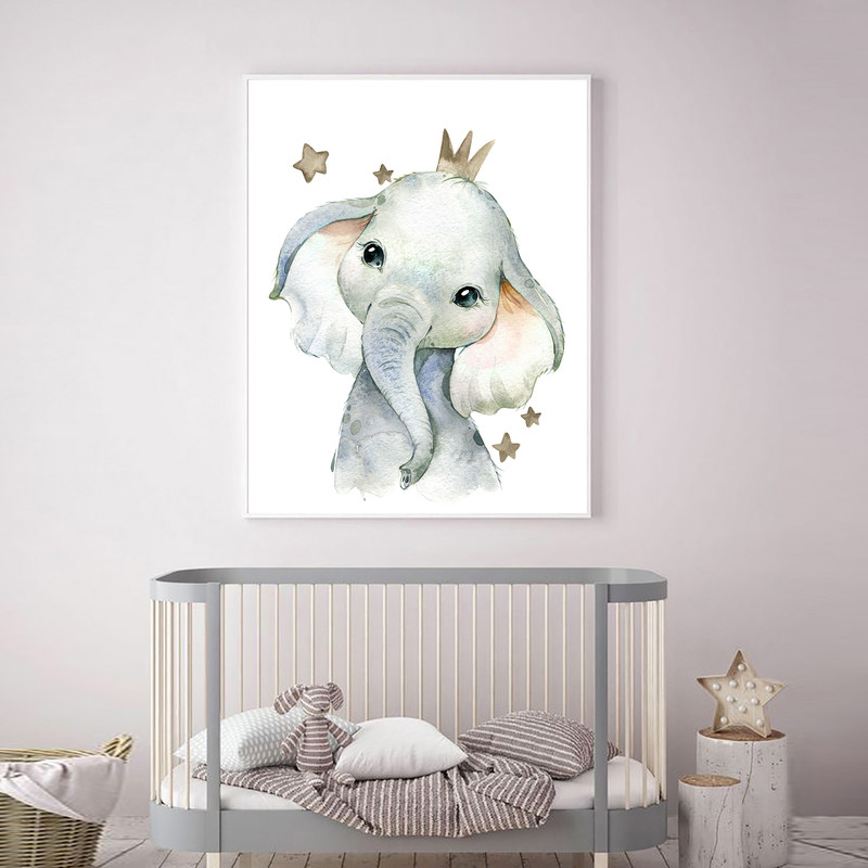 تابلو کودک مدل Elphant