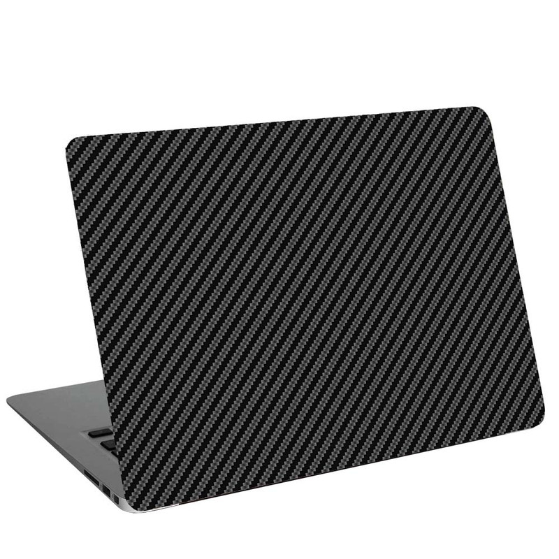 استیکر لپ تاپ طرح Black-Carbon کد G-227 مناسب برای لپ تاپ 15.6 اینچ