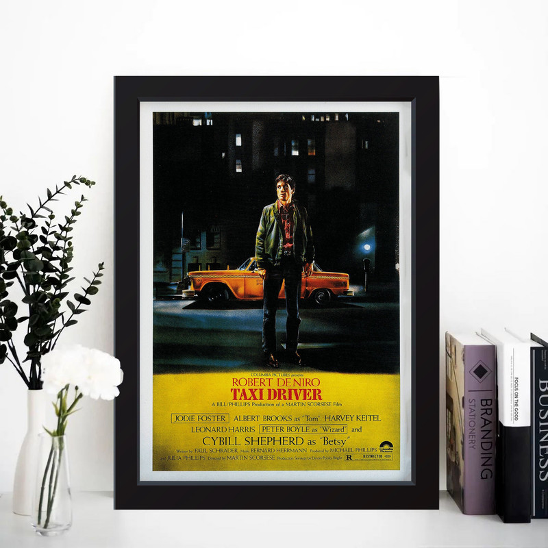 تابلو مدل فیلم Taxi Driver کد S0621-b