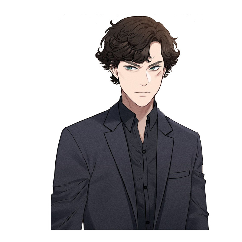 استیکر لپ تاپ و موبایل مدل سریال طرح شرلوک هولمز Sherlock Holmes کد 5110