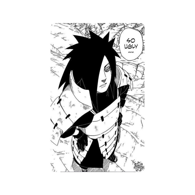 استیکر کارت مدل انیمه طرح ناروتو مادارا اوچیها Naruto Madara Uchiha کد 6101