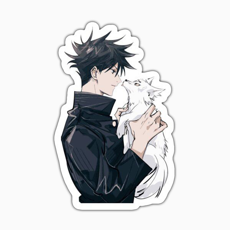استیکر لپ تاپ و موبایل بووم طرح Anime Jujutsu Kaisen مدل Megumi کد TR107