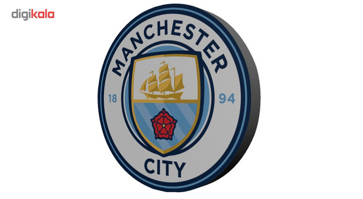 استیکر چوبی منچستر سیتی بانیبو مدل Masnchester City
