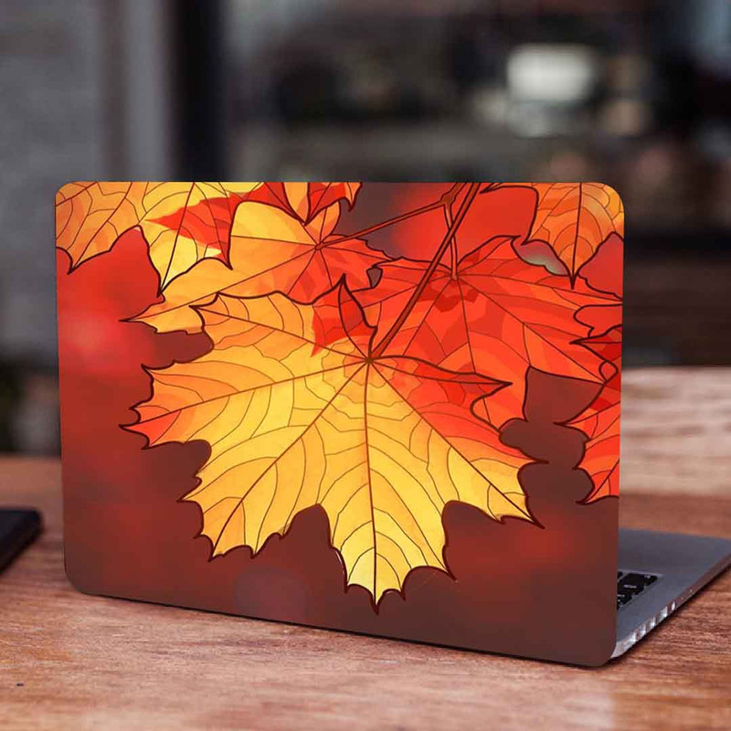 استیکر لپ تاپ طرح برگ درخت مدل P-248 مناسب برای لپ تاپ 15.6 اینچ