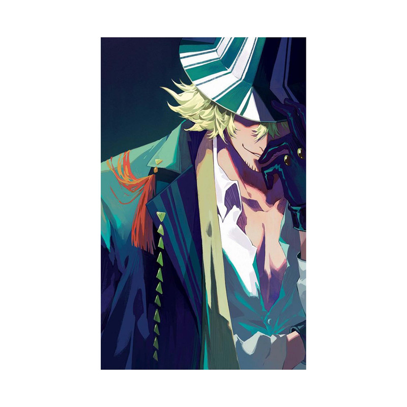 استیکر لپ تاپ و موبایل مدل انیمه طرح Bleach Kisuke Urahara کد 2886