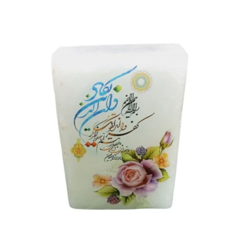 سنگ نمک دکوری مدل مستطیلی کد 01