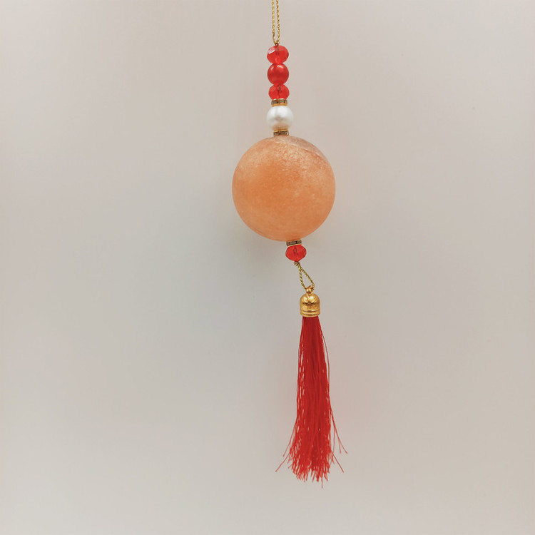 آویز تزیینی مدل سنگ نمک گوی S1