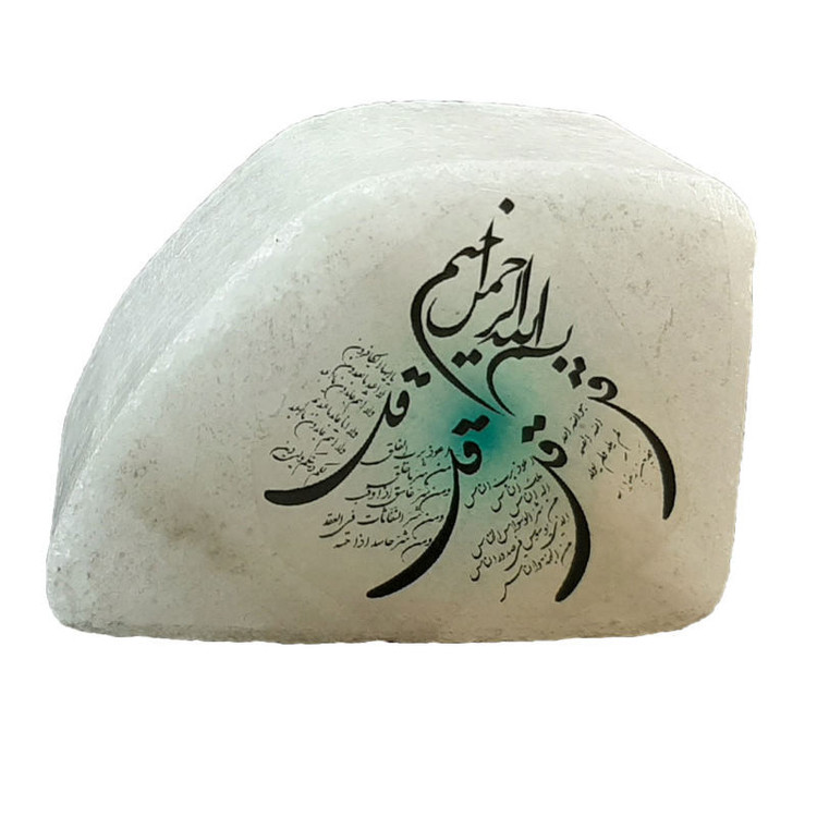 سنگ نمک دکوری طرح تیکه سنگ کد 8