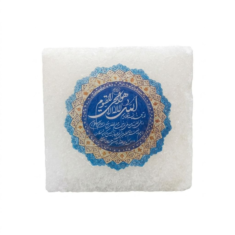 سنگ نمک دکوری مدل مربعی کد ۸۴