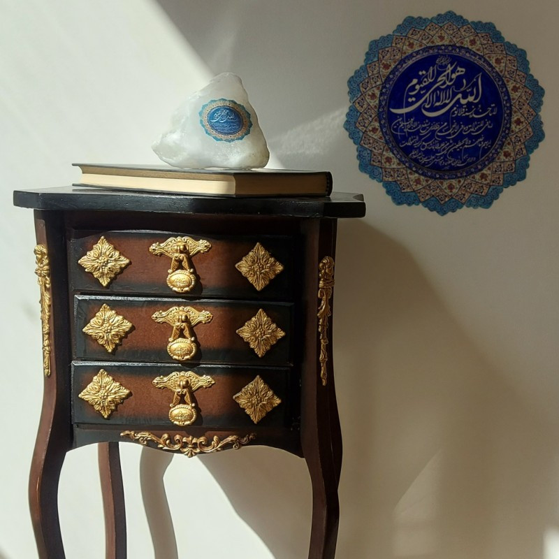 سنگ نمک دکوری طرح تیکه سنگ کد 3