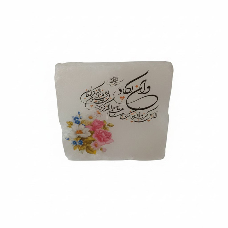 سنگ نمک دکوری مدل مربعی کد ۸۰۲