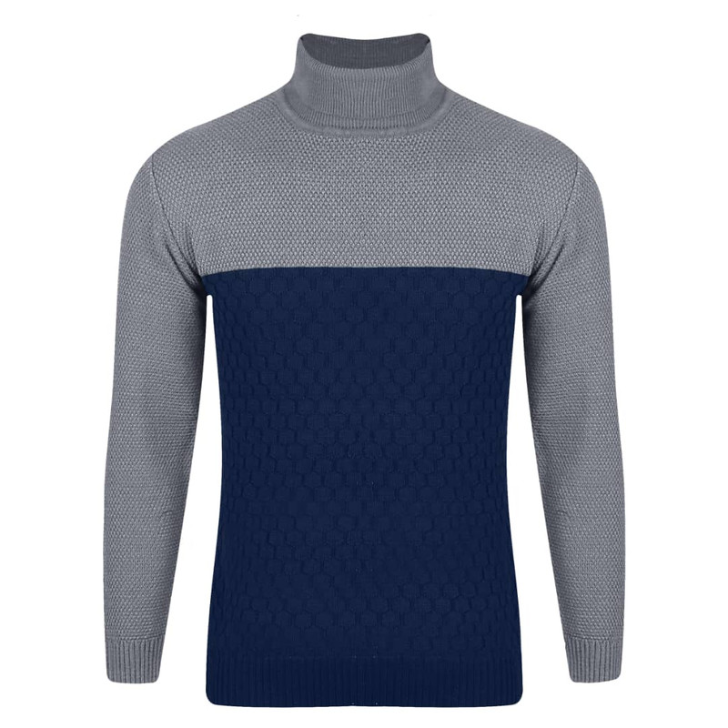 پلیور یقه اسکی مردانه مدل استرج 05