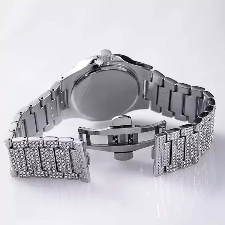 ساعت مچی عقربه ای زنانه مدل فول نگین T1515