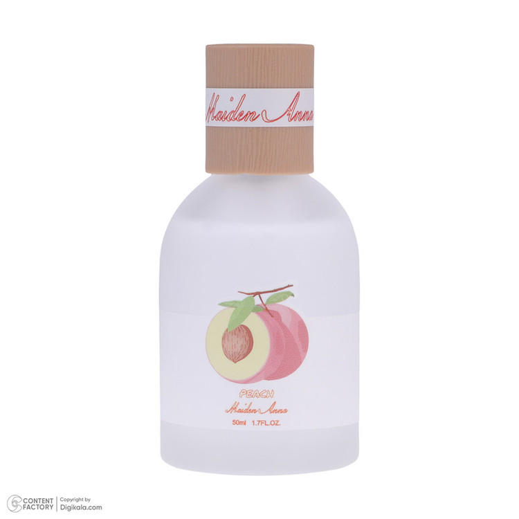 ادوپرفیوم زنانه میدن آنا مدل Peach حجم 50 میلیلیتر با رایحه میوه گلی معتدل