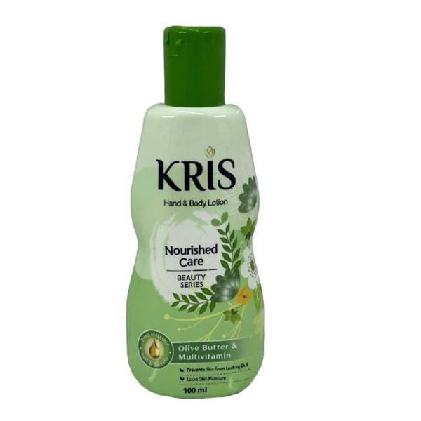 لوسیون بدن کریس مدل Nourished Care حجم 100 میلیلیتر مناسب انواع پوست با خاصیت مرطوبکنندگی و ضد خشکی