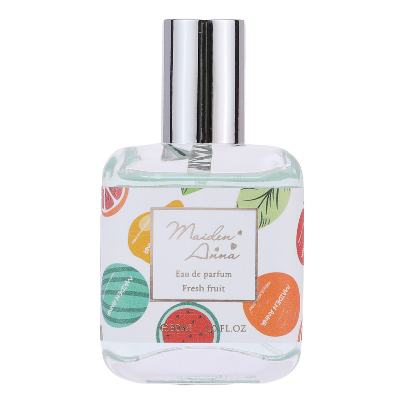 عطر جیبی زنانه میدن آنا مدل fresh fruit حجم 30 میلیلیتر، با رایحه خنک
