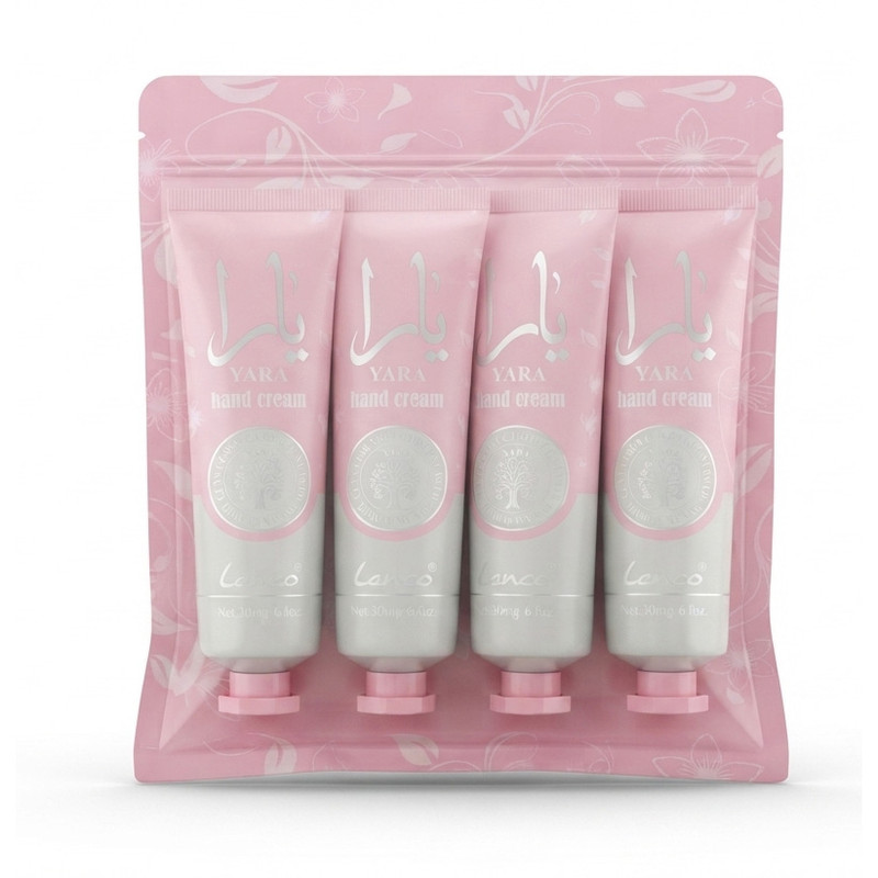 کرم مرطوبکننده دست و صورت لونکو مدل یارا مناسب برای انواع پوست حجم 120 میلیلیتر مجموعه 4 عددی