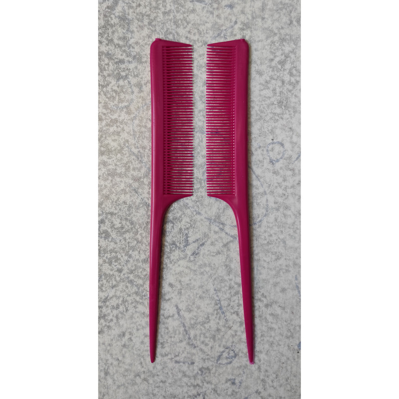 شانه مو مدل دم باریک کد PN-053 بسته 2 عددی