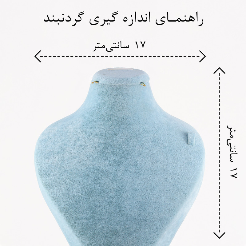 گردنبند زنانه مدل گل کد ne193