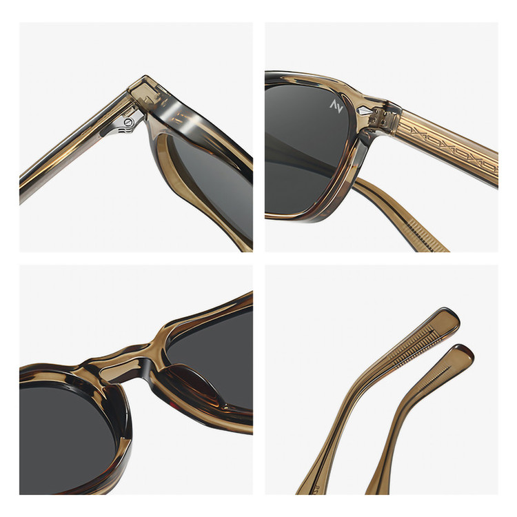 عینک آفتابی آلبرت وگ مدل SZ8803 Olive Obsidian