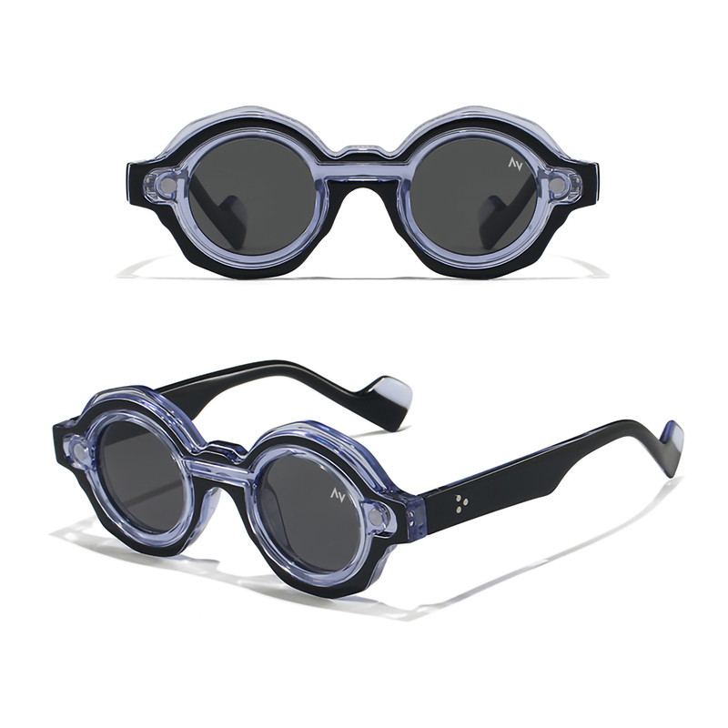 فریم عینک طبی آلبرت وگ مدل SZ3005 C4 Polarized Double Switch به همراه کاور آفتابی