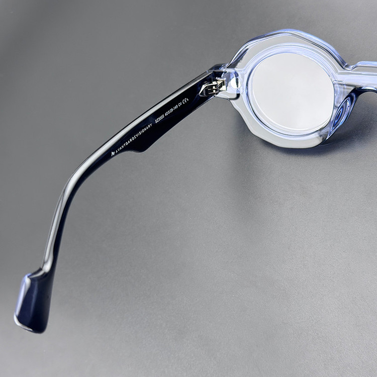 فریم عینک طبی آلبرت وگ مدل SZ3005 C4 Polarized Double Switch به همراه کاور آفتابی