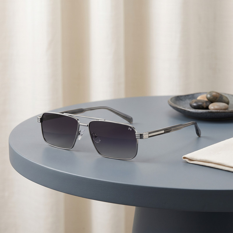 عینک آفتابی آلبرت وگ مردانه مدل S15224C3 Avantgarde Visionary