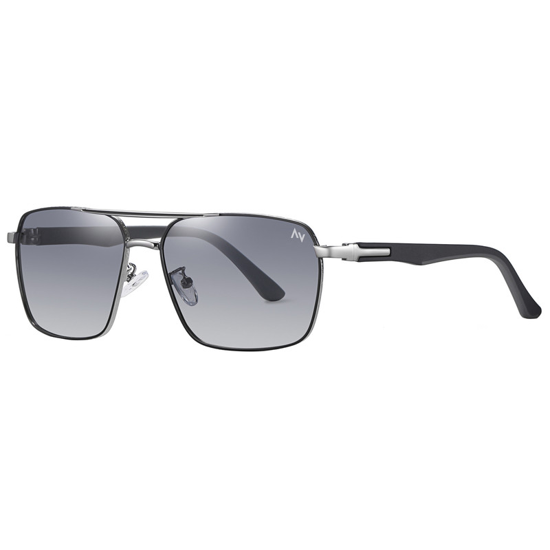 عینک آفتابی خلبانی مردانه آلبرت وگ مدل 6307C98P87 Polarized Albert Vogue
