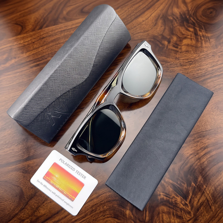 عینک آفتابی آلبرت وگ مدل SZ8305 Obsidian Tortoise