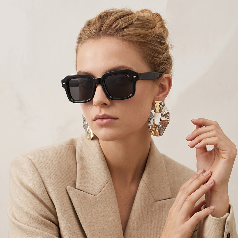 عینک آفتابی زنانه آلبرت وگ مدل S31114C1 Acetate Avantgarde Visionary