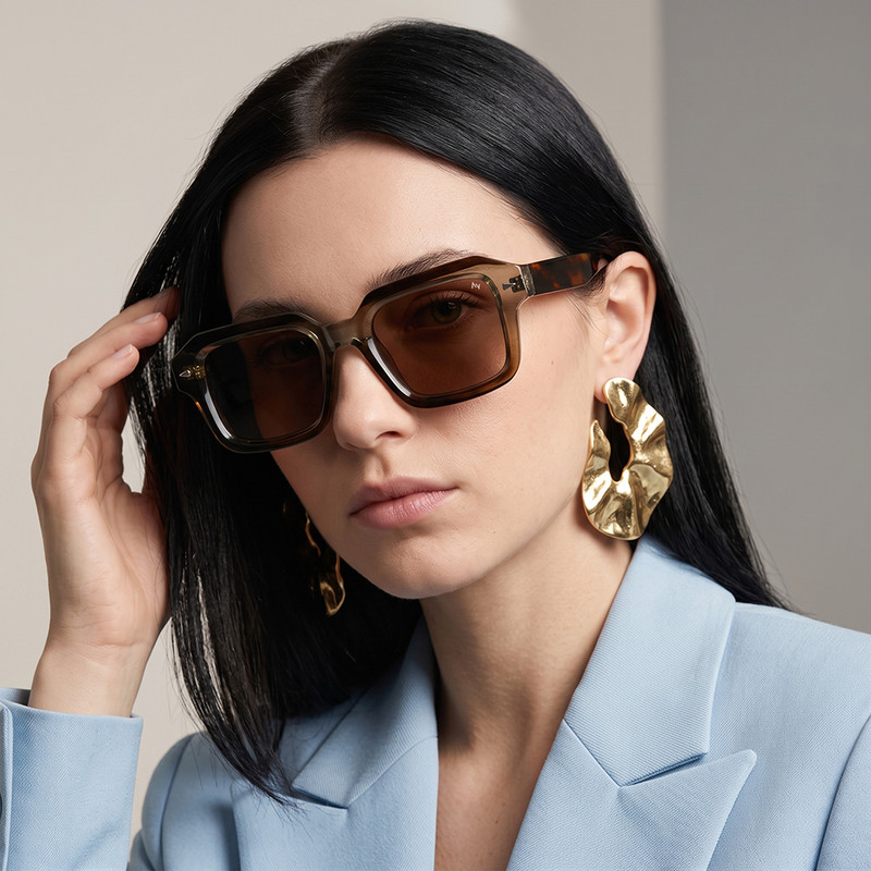 عینک آفتابی زنانه آلبرت وگ مدل S31114C3 Acetate Avantgarde Visionary