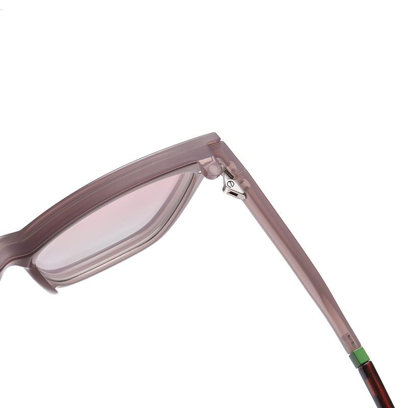 فریم عینک طبی آلبرت وگ مدل CG7704C743-P199 Polarized Double Switch به همراه کاور آفتابی
