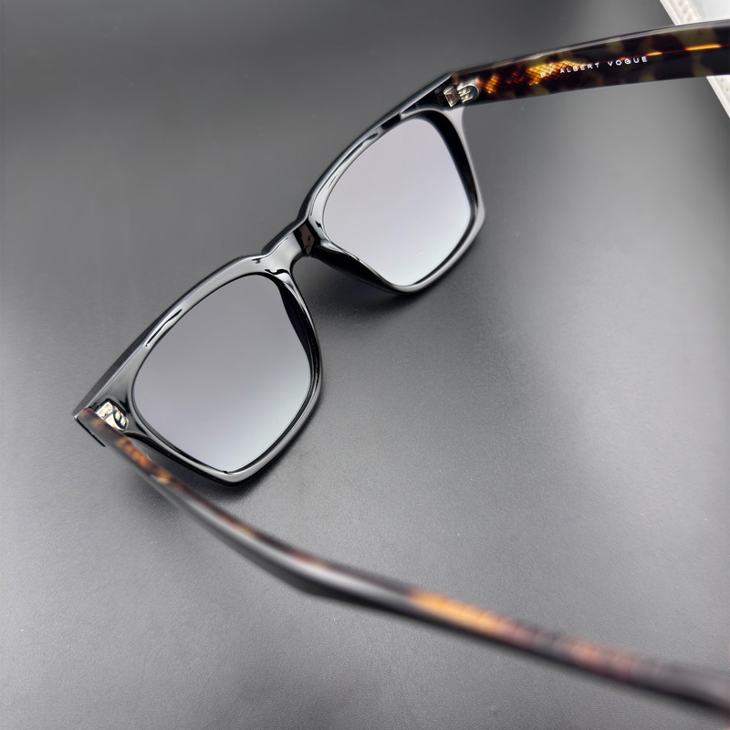 عینک آفتابی مستطیلی آلبرت وگ مدل S31109C2 Acetate Avantgarde Visionary