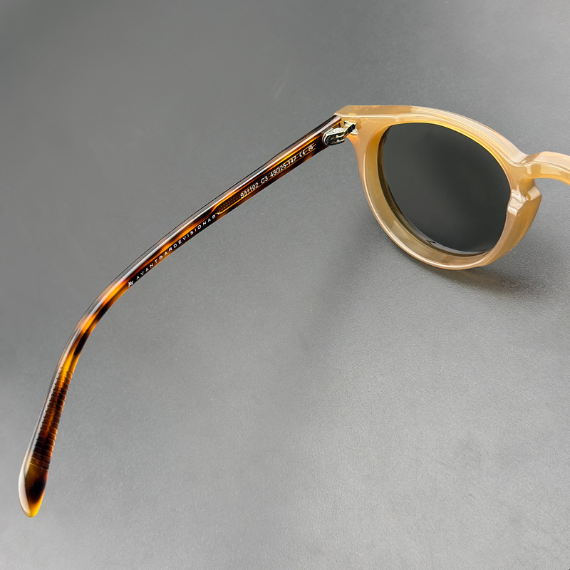 عینک آفتابی پنتوس (Pantos) آلبرت وگ مدل S-31102-C3 Acetate Avantgarde Visionary