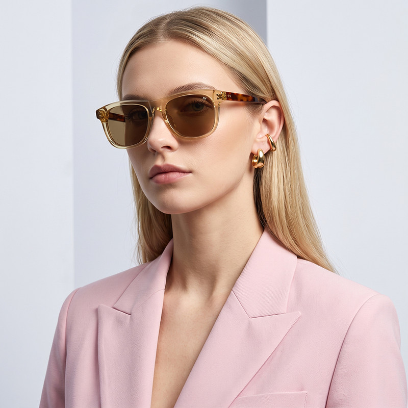عینک آفتابی آلبرت وگ زنانه مدل S32242C3 Avantgarde Visionary