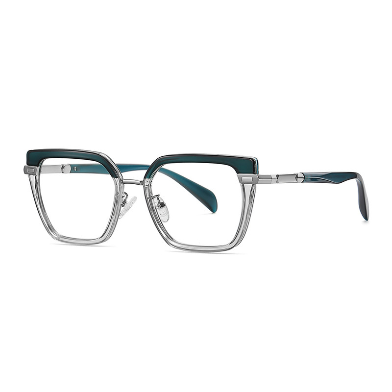 فریم عینک طبی زنانه به همراه کاور آفتابی آلبرت وگ مدل CG3201C653-P113 Polarized Double Switch