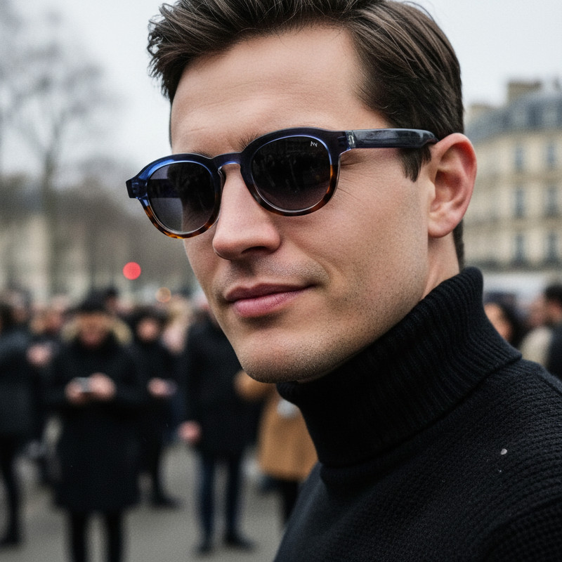 عینک آفتابی ویفر آلبرت وگ مدل S31107C4 Acetate Avantgarde Visionary