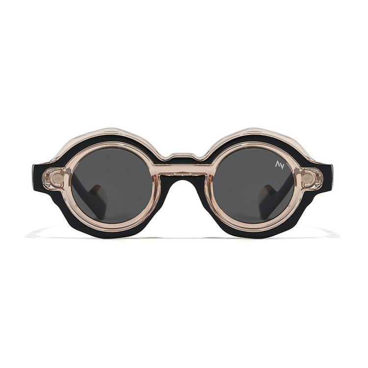 فریم عینک طبی آلبرت وگ مدل SZ3005 C3 Polarized Double Switch به همراه کاور آفتابی