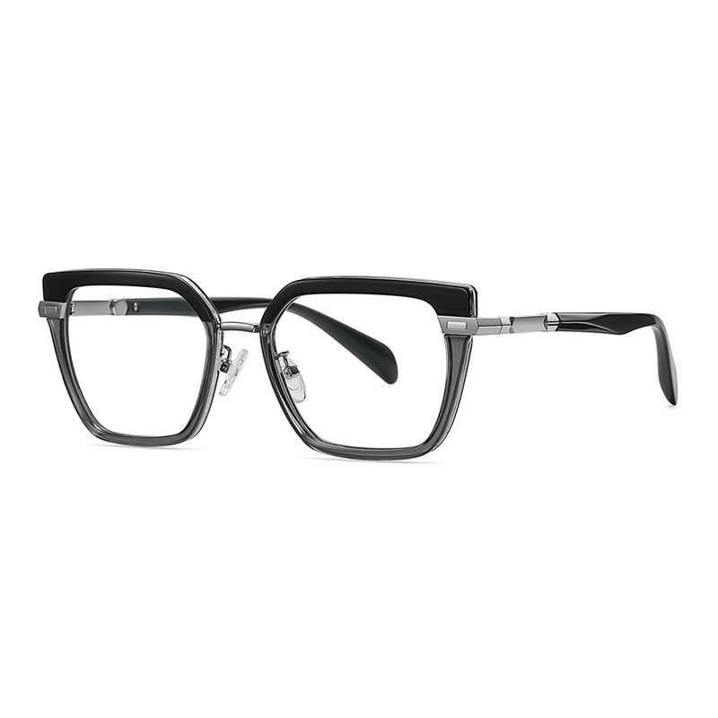 فریم عینک طبی زنانه به همراه کاور آفتابی آلبرت وگ مدل CG3201C650-P01 Polarized Double Switch