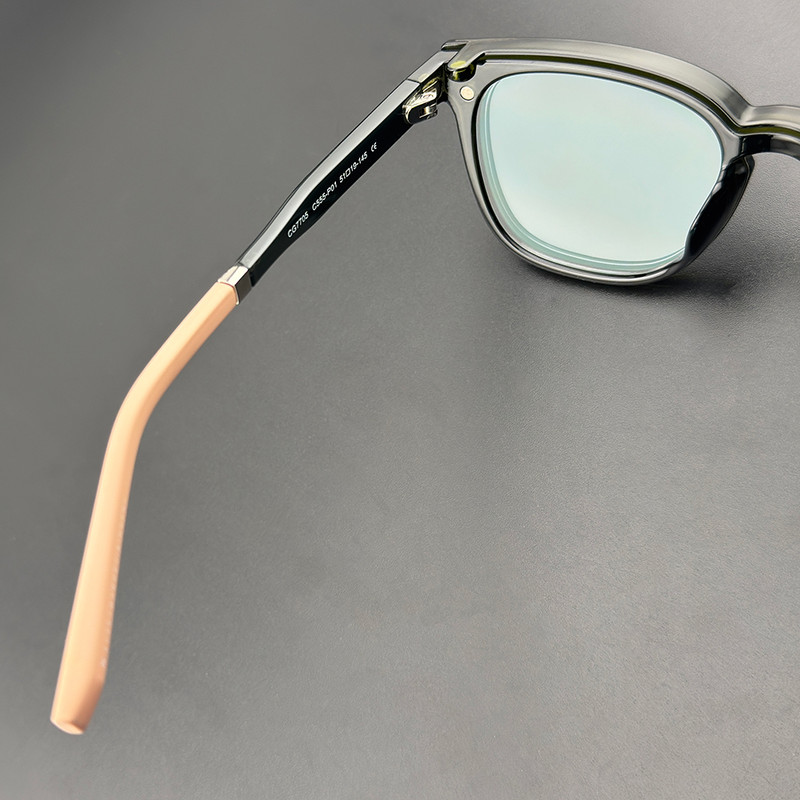 فریم عینک طبی به همراه کاور آفتابی آلبرت وگ مدل CG7705C555-P01 Polarized Double Switch