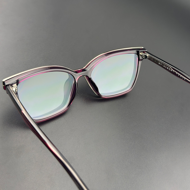 فریم عینک طبی آلبرت وگ مدل CG7802C640-P115 Polarized Double Switch به همراه کاور آفتابی