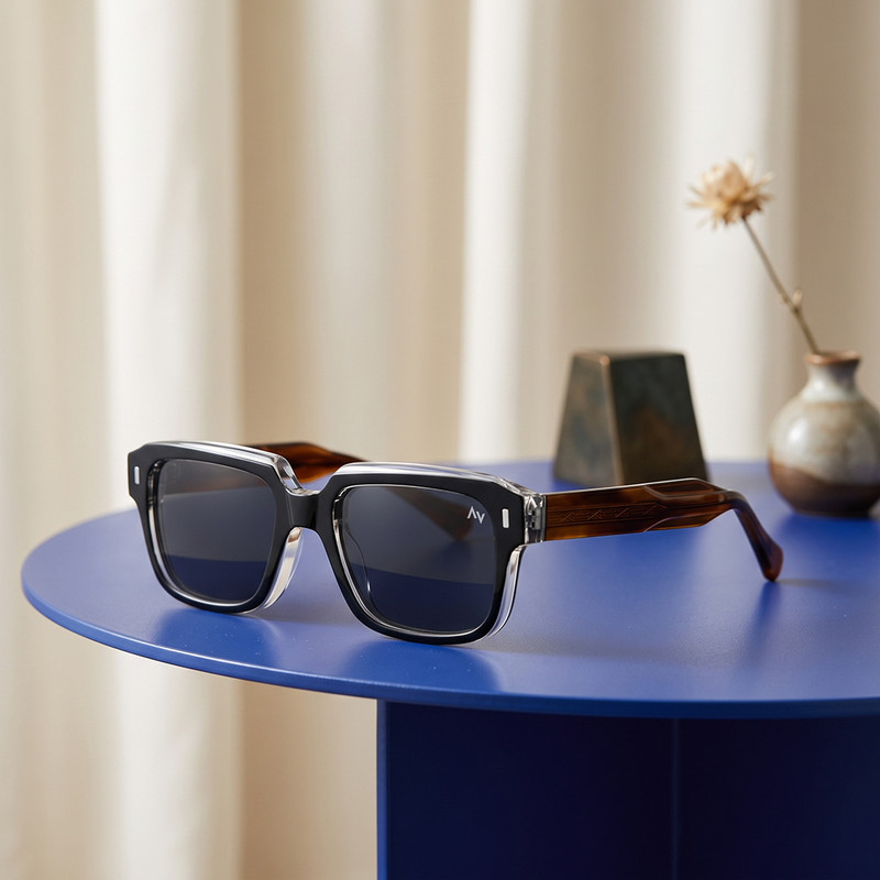 عینک آفتابی آلبرت وگ مدل SZ8818 Obsidian Russet