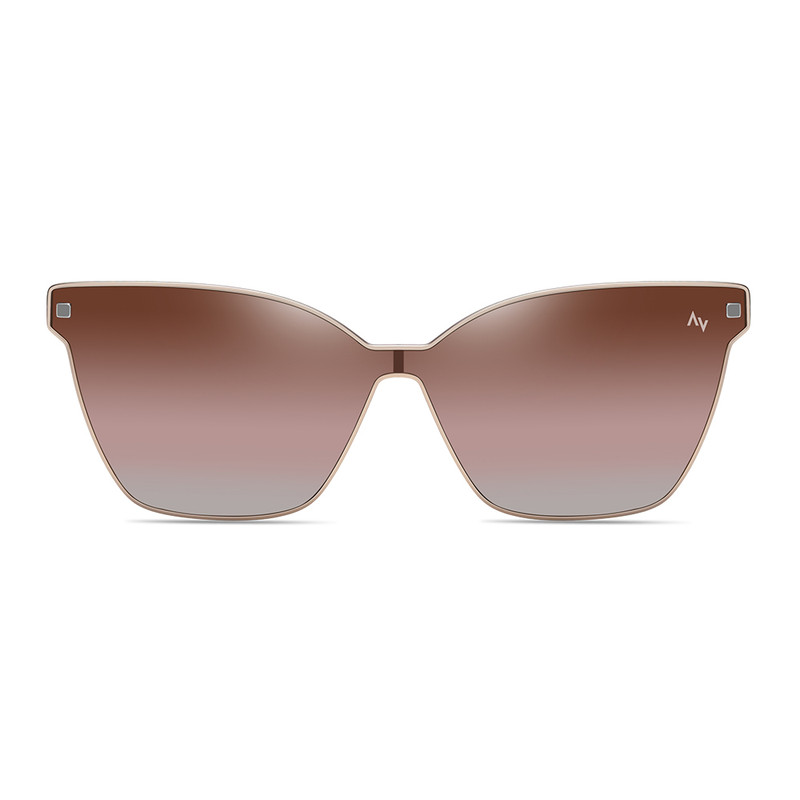 فریم عینک طبی آلبرت وگ مدل CG7802C639-P127 Polarized Double Switch به همراه کاور آفتابی